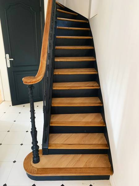 escalier bois marseille renovation