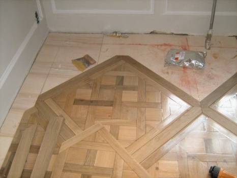 ponçage parquet mosaique marseille