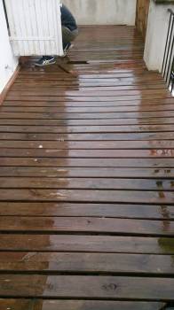 Pose terrasse en lame Ipé à Marseille decking