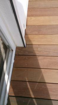 Pose terrasse en lame Ipé à Marseille decking