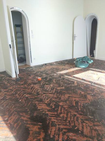 Parquet en Chêne Massif Français au Consulat Général des États-Unis à Marseille en 300x50x10mm