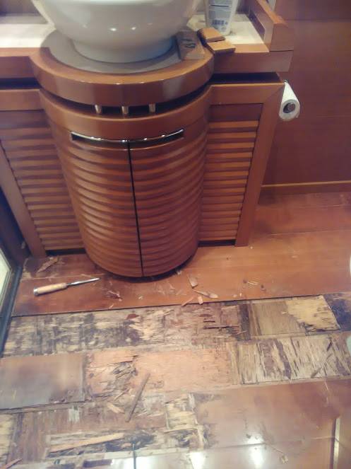 RENOVATION TECK BATEAU MARSEILLE