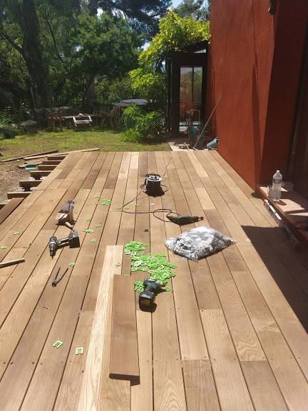 terrasse en bois français