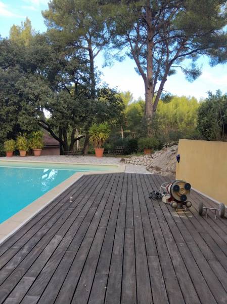 terrasse grisé à rénover marseille