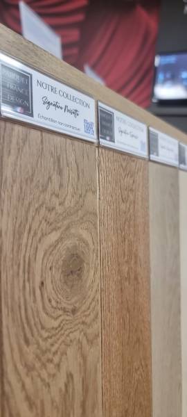 POSE SHOWROOM PARQUET FRANCE DESIGN